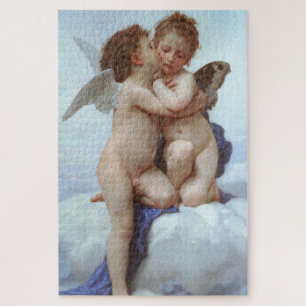 Puzzle Le premier baiser, Amor et Psyche, Bouguereau