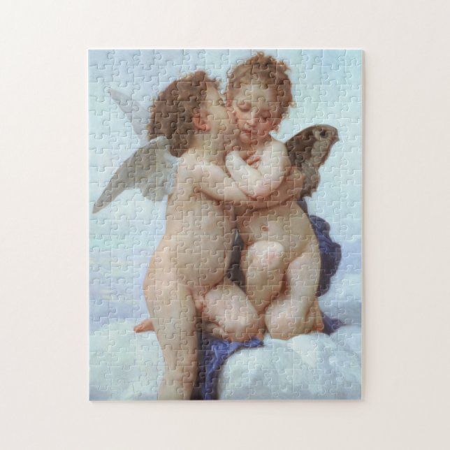 Puzzle Le premier baiser, Amor et Psyche, Bouguereau (Vertical)
