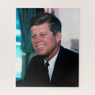 Puzzle Le président américain John F. Kennedy au bureau o