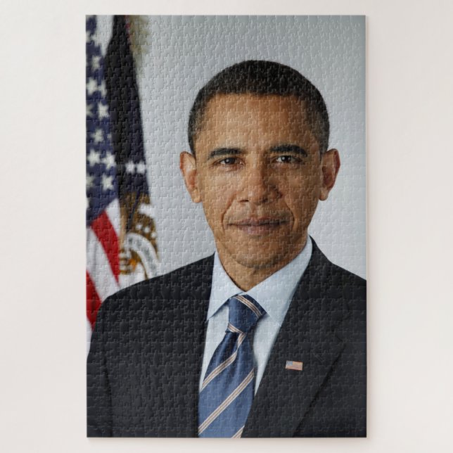 Puzzle Le président Barack Obama, 1er mandat Portrait Off (Vertical)