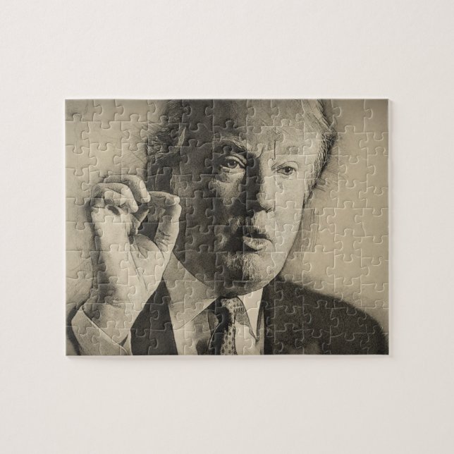 Puzzle Le Président Donald Trump (Horizontal)