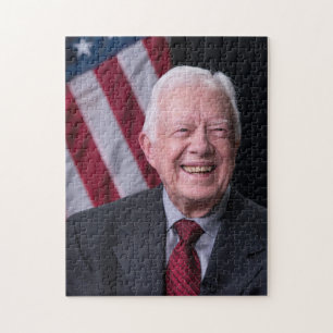 Puzzle Le président Jimmy Carter souriant