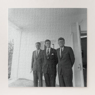 Puzzle Le président John Kennedy et les frères American C