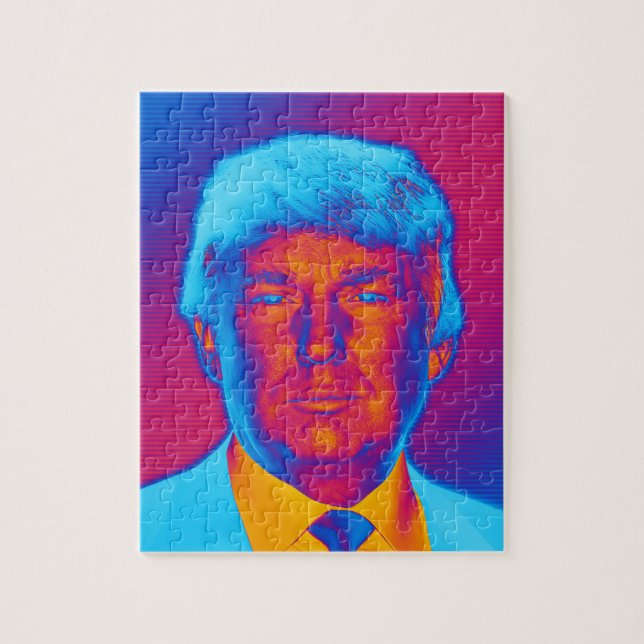 Puzzle Le président Trump (Vertical)