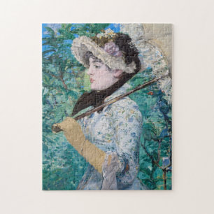Puzzle Le Printemps Manet Peinture impressionniste