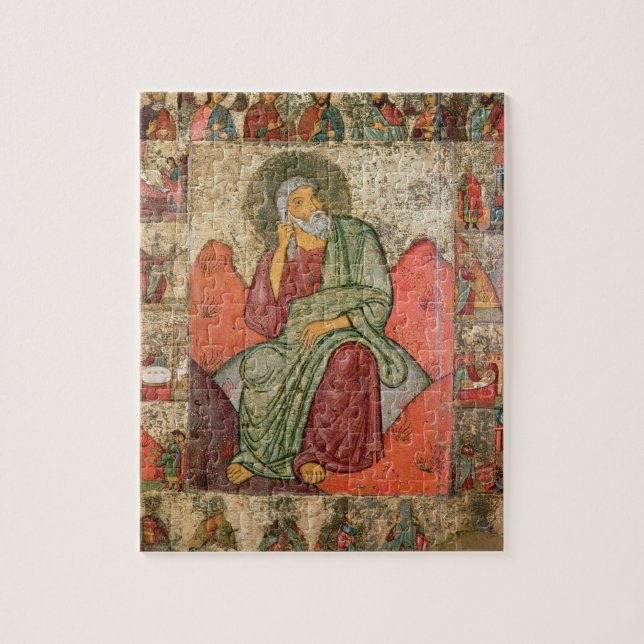 Puzzle Le prophète Élijah, école de Pskov (panneau) (Vertical)