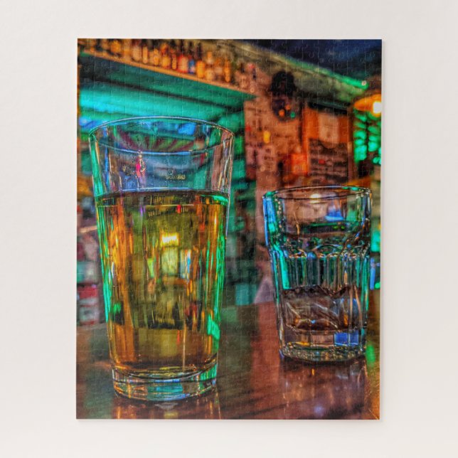 PUZZLE LE PUB IRLANDAIS D'O'BANNON À FLY ME TO THE LON SA (Vertical)