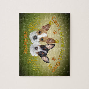 Puzzle Le Rat terrier ne peut pas avoir juste un