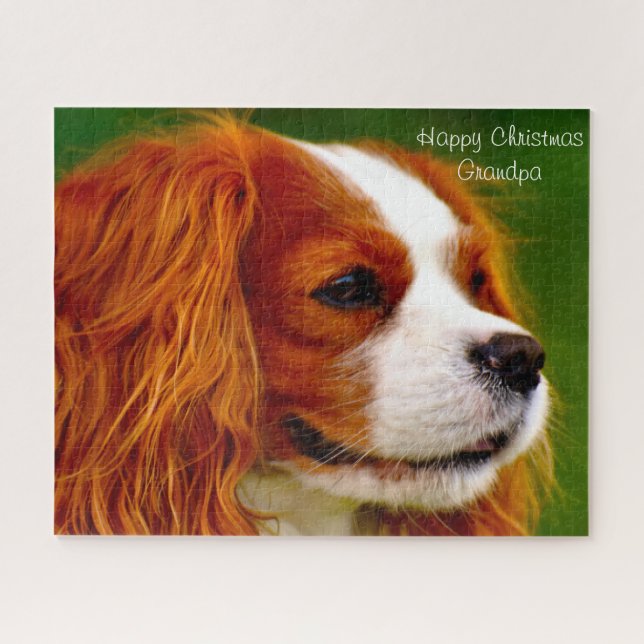 Puzzle Le roi Charles Spaniel Chien. (Horizontal)
