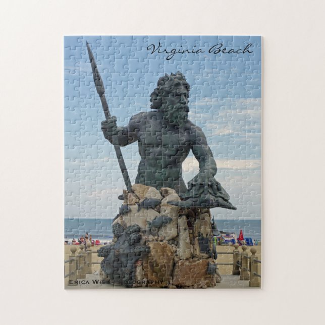 Puzzle Le Roi Neptune dans Virginia Beach (Vertical)