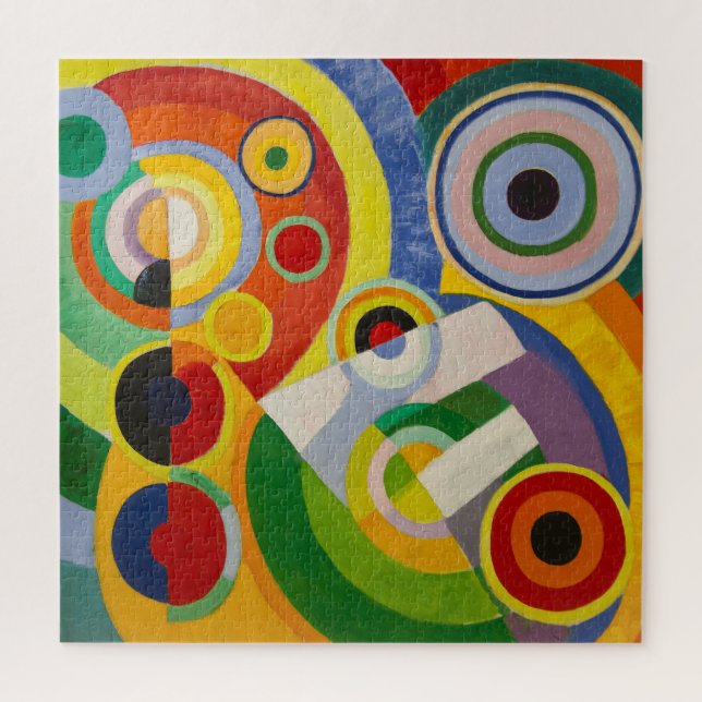 Puzzle Le rythme, la joie de vivre | Robert Delaunay | (Vertical)
