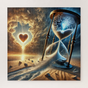 Puzzle Le sabre brisé : un casse-tête surréaliste du temp