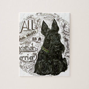 Puzzle Le Scottie est tout