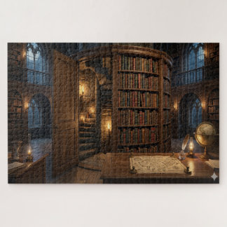 Puzzle Le Secret de la bibliothécaire : Le Passage caché