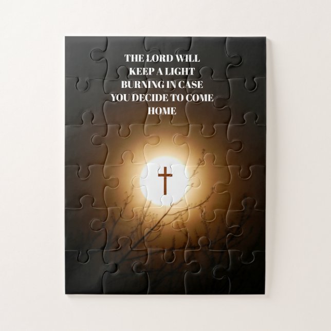 PUZZLE LE SEIGNEUR VOUS ATTEND  (Vertical)