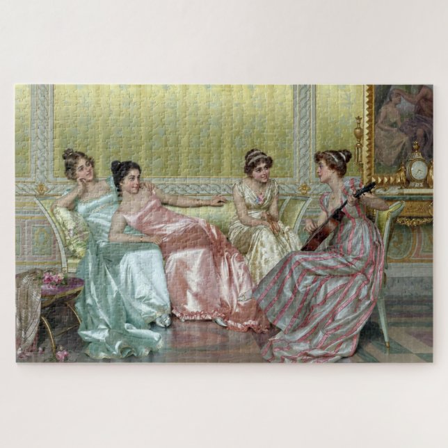 Puzzle Le Soir par Vittorio Reggianini (Horizontal)