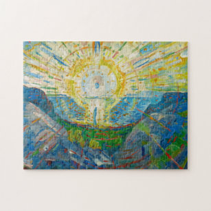 Puzzle Le Soleil, 1912 par Edvard Munch