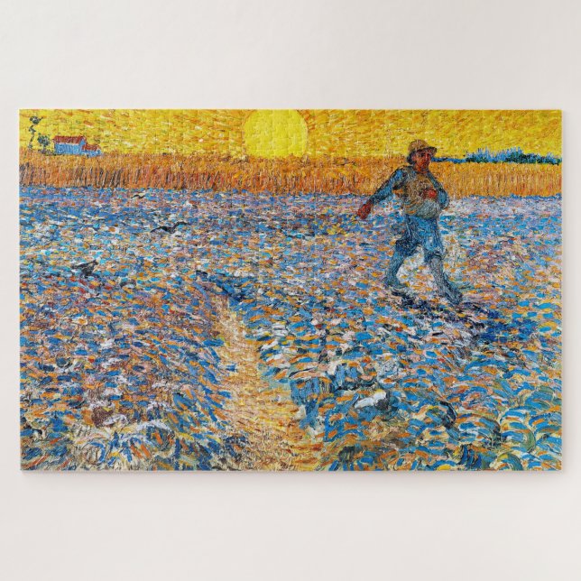 Puzzle Le Sower, Van Gogh (Horizontal)