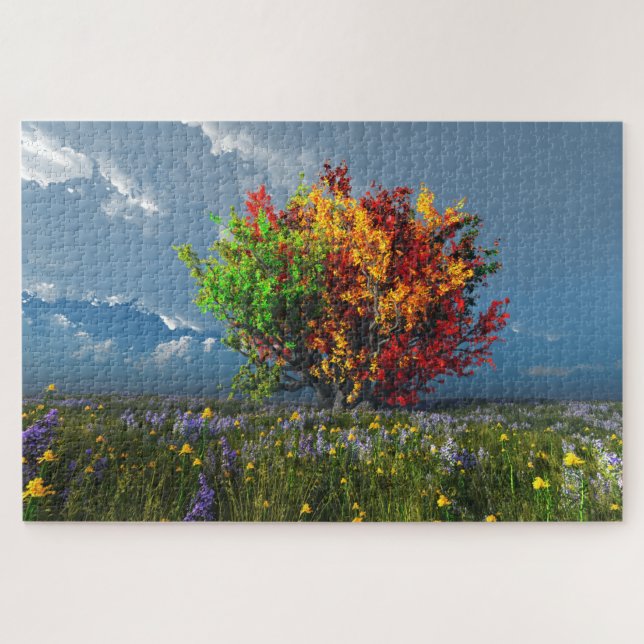 Puzzle Le spectre de l'automne (Horizontal)