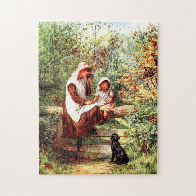 Puzzle Le style de Helen Allingham (Vertical)