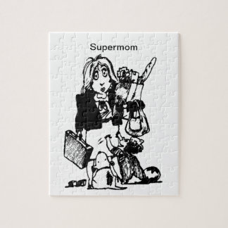 Puzzle Le Supermom fait tout pour la Fête des Mères Petit