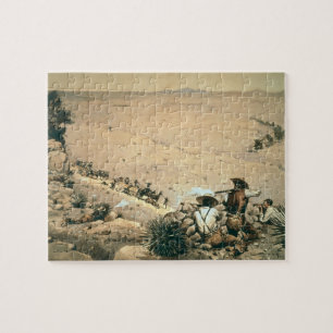 Puzzle "Le support", c.1900 (huile sur la toile)