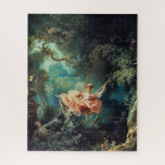 Puzzle Le Swing, les heureux accidents du Swing<br><div class="desc">Jean-Honore Fragonard - Le Swing,  Les joyeux Accidents du Swing,  1767-1768. Jean-Honoré Fragonard (1732-1806) était un peintre et graveur français dont la manière tardive de Rococo se distinguait par une remarquable facilité,  exubérance et hédonisme.</div>