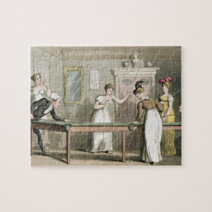 Puzzle Le Tableau de billard, 'de la visite de Dr. Syntax