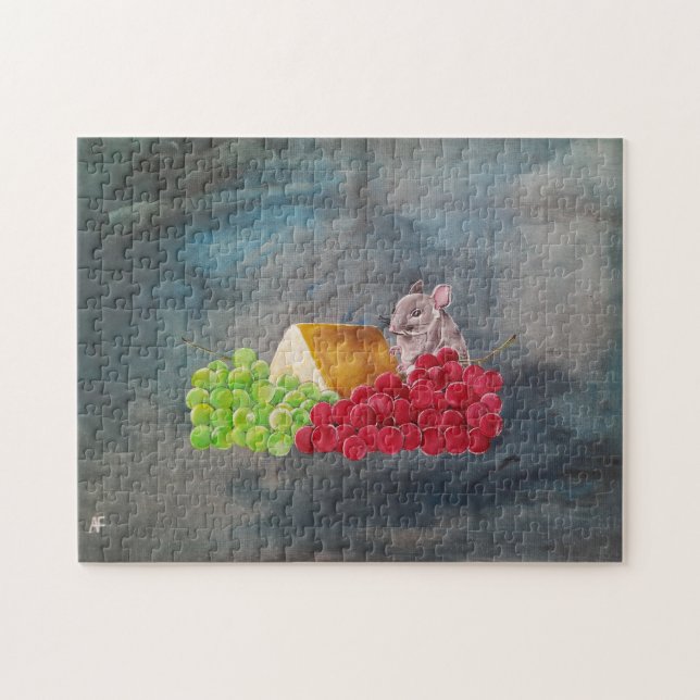 Puzzle Le tableau invité indésirable par Alfred Fox (Horizontal)