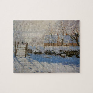 Puzzle Le tarte de La de pie par Claude Monet