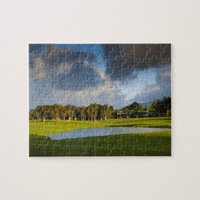 Puzzle Le terrain de golf Makai à Princeville (Horizontal)