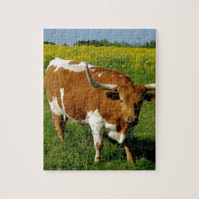 Puzzle Le Texas Longhorn (Vertical)