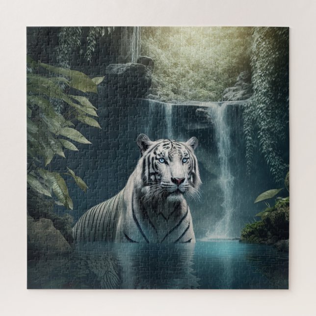 Puzzle Le tigre blanc (Vertical)