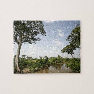 Puzzle Le Togo central, Afrique de l'ouest