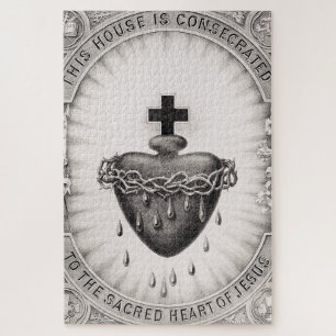Puzzle Le Très Saint Cœur de Jésus Symbole du Divin