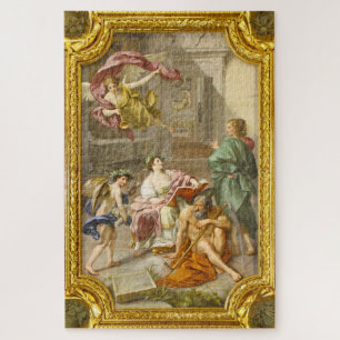 Puzzle "Le triomphe de l'histoire dans le temps", Bibliot