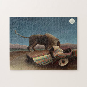 Puzzle Le Tsigane endormi par Henri Rousseau