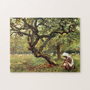 Puzzle Le verger Apple par Helen Allingham