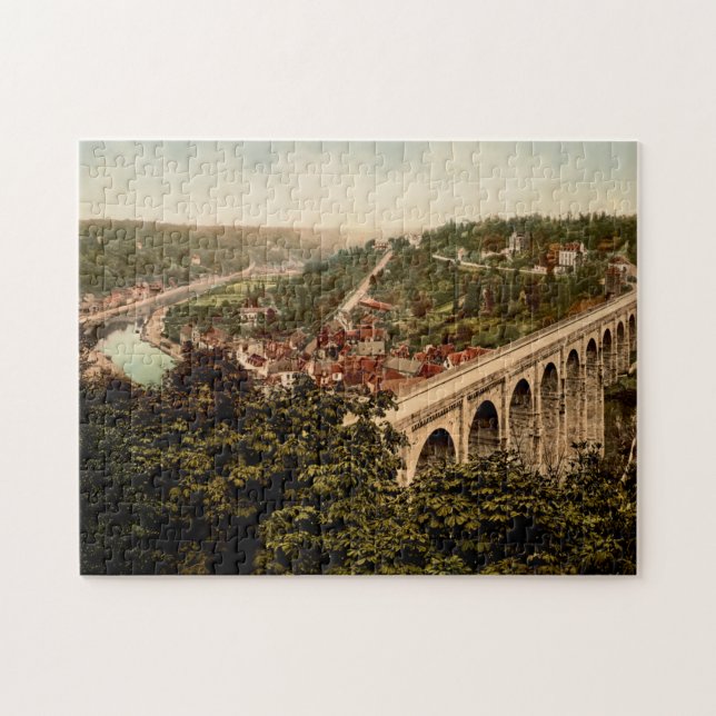 Puzzle Le Viaduc Dinan France (Horizontal)