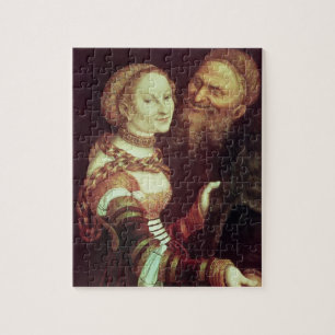 Puzzle Le vieil homme malade d'amour, 1553 (huile sur le