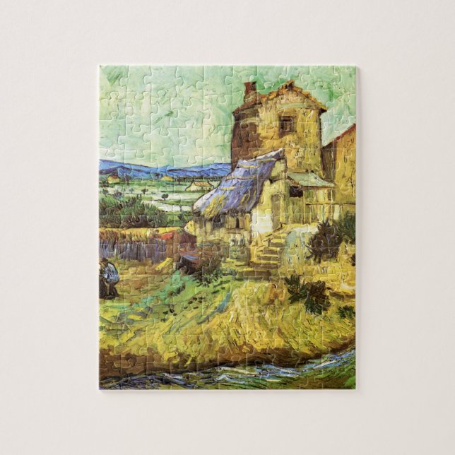 Puzzle Le Vieux Moulin par Vincent van Gogh (Vertical)