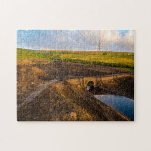 Puzzle Le vieux pont de bât packhorse de Baitings