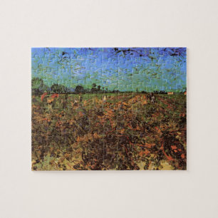 Puzzle Le Vignoble Vert par Vincent van Gogh