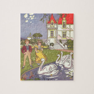 Puzzle Le Vilain Petit Canard, Conte de Fées Vintage de H