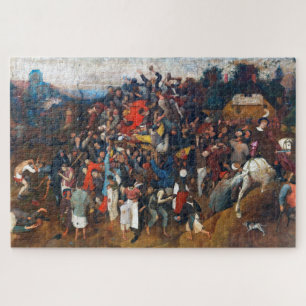 Puzzle Le vin de la Saint-Martin, Pieter Bruegel