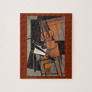 Puzzle Le violon ~ 1916 ~ Cubisme synthétique ~ Juan Gris