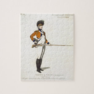 Puzzle Le volontaire d'infanterie légère de palais de