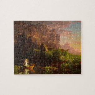 Puzzle Le voyage de la vie, Enfance par Thomas Cole