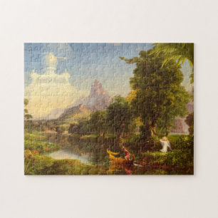 Puzzle Le voyage de la vie, Jeunesse, 1842 par Thomas Col