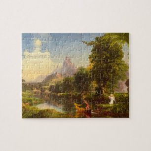 Puzzle Le voyage de la vie, Jeunesse par Thomas Cole
